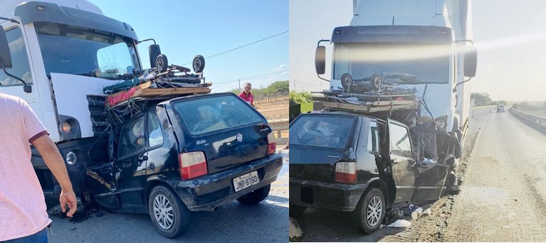Comerciante serrinhense morre em acidente na BR-116 Norte