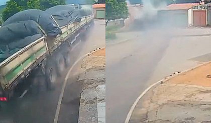 Mãe e filha são mortas após carreta desgovernada invadir casa