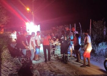 Homem fica gravemente ferido após sofrer acidente de moto em estrada vicinal de Coité