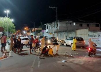 Coité – Em novo acidente envolvendo moto, condutor é socorrido com ferimentos