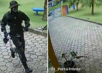 ES – Atirador de Aracruz disse à polícia que se preparou com base em vídeos na internet