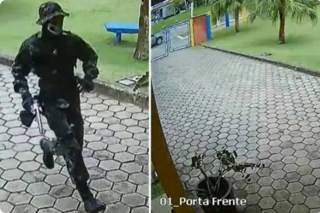 ES – Atirador de Aracruz disse à polícia que se preparou com base em vídeos na internet