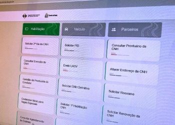 Detran-BA disponibiliza consulta online para exames da primeira habilitação