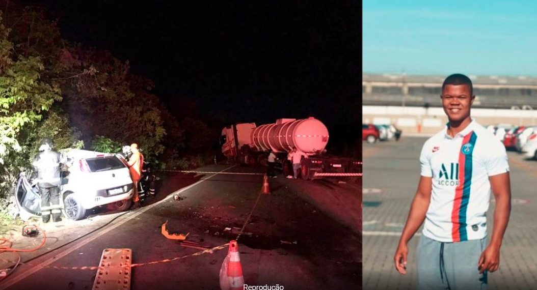 Jovem que abriu Pizzaria em Coité morre após colidir carro com carreta na BA 512