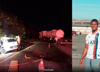 Jovem que abriu Pizzaria em Coité morre após colidir carro com carreta na BA 512