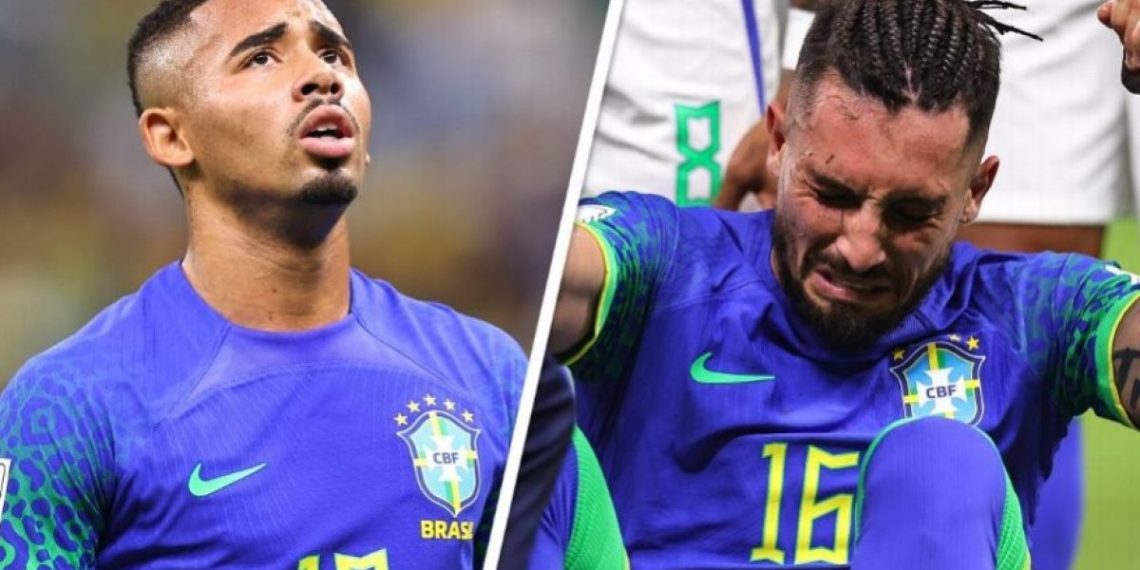 Gabriel Jesus e Alex Telles estão fora da Copa do Mundo