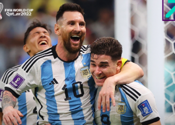 Com brilho de Messi e Álvarez, Argentina chega à final da Copa