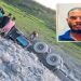 Caminhão carregado com cimento tomba e motorista morre na BA-131