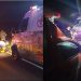 Riachão – Colisão de motocicleta em vaca deixa dois feridos na BA 120