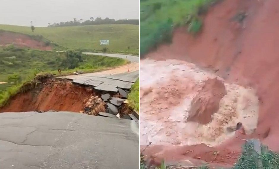 Estado tem mais de 10 trechos de rodovias afetados pela chuva; veja interdições