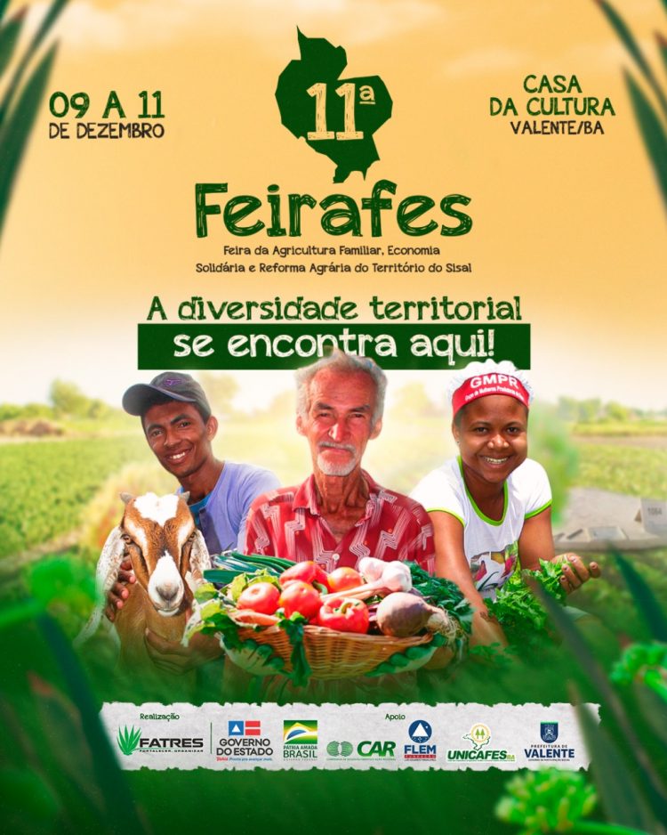 Município de Valente será sede da 11ª FEIRAFES entre os dias 9 e 11 deste mês