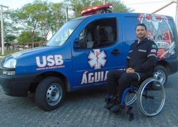 Dia internacional do deficiente físico. Conheça a história de Gildo, cadeirante coiteense motorista de ambulância