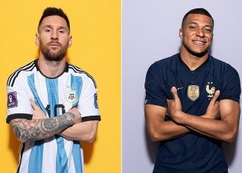 Messi e Mbappé chegam à final da Copa empatados na artilharia