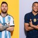 Messi e Mbappé chegam à final da Copa empatados na artilharia