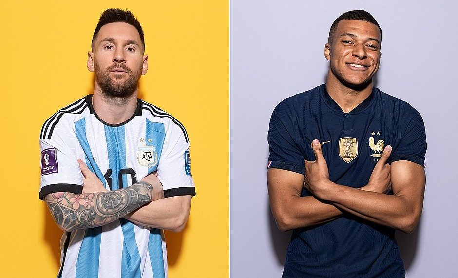 Messi e Mbappé chegam à final da Copa empatados na artilharia