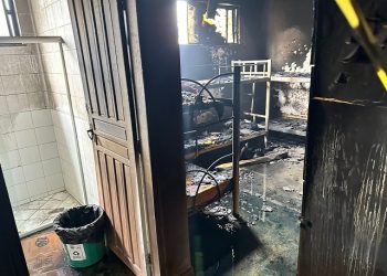 Incêndio atinge base do Samu de Feira de Santana
