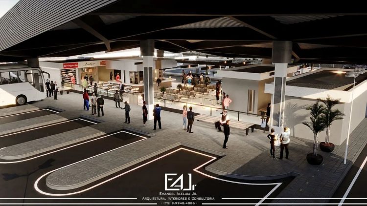 Euclides da Cunha inicia construção de uma nova rodoviária. Veja o projeto