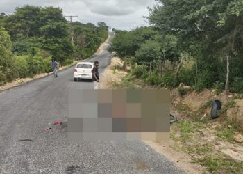 Colisão entre moto e caçamba deixa dois mortos em Campo Formoso. Guarda municipal uma das vítimas