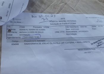 Paciente se revolta depois de perder horário de revisão em Salvador e tempo de retorno por conta de demandas da Prefeitura de Coité