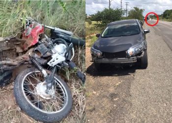 Motociclista morre em colisão com carro na BR 110