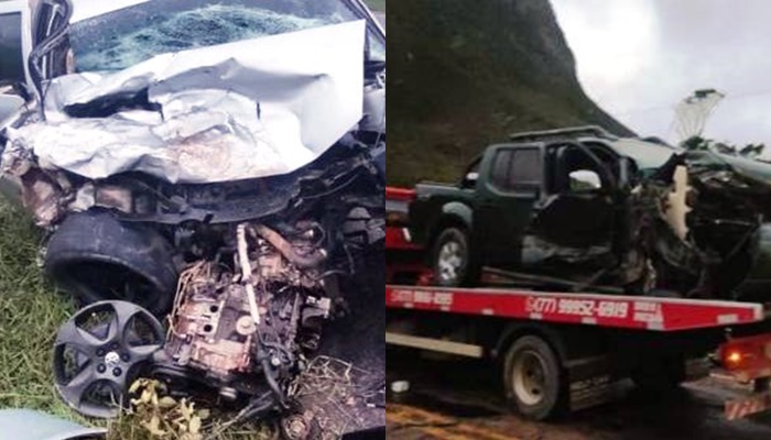 Esposa de policial militar morre em acidente na BA-142