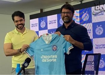 Bahia anuncia patrocínio máster do Esportes da Sorte; valor é o maior da história