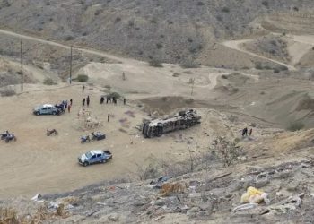 “Curva do Diabo” – Acidente de ônibus deixa ao menos 24 mortos no Peru