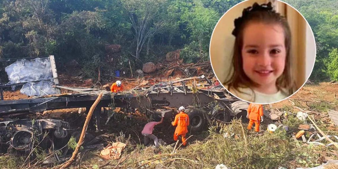 Encontrado corpo da menina Sophia, desaparecida após acidente na BR 242