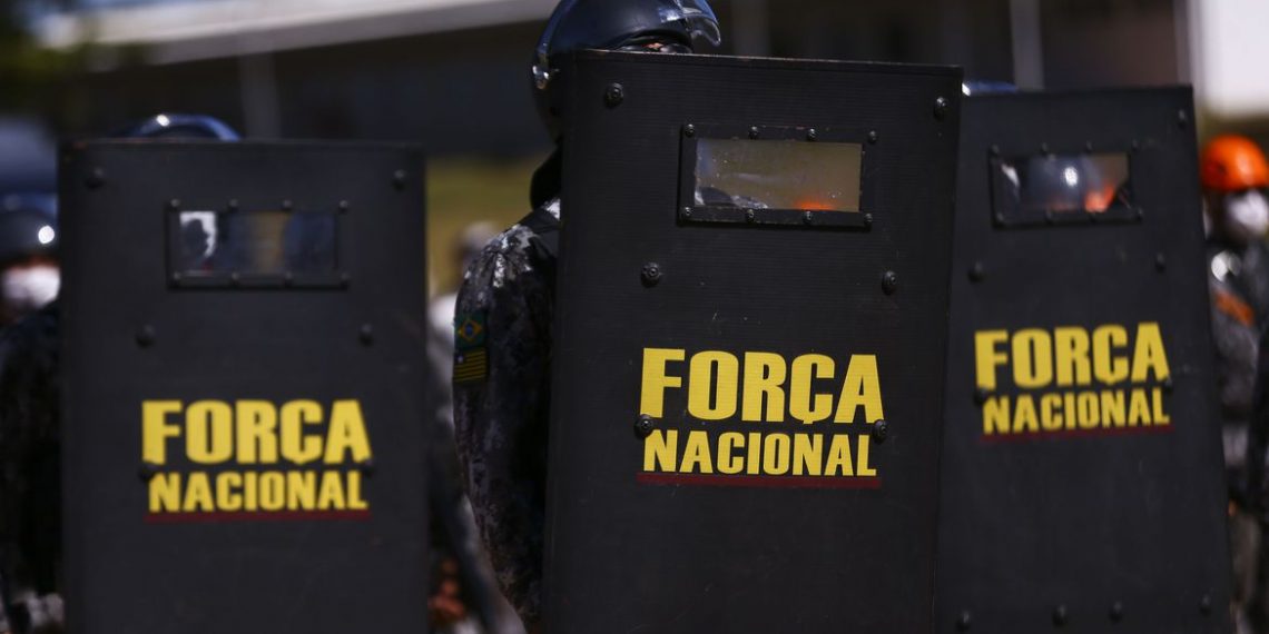 PMs de oito estados se integram à Força Nacional em Brasília