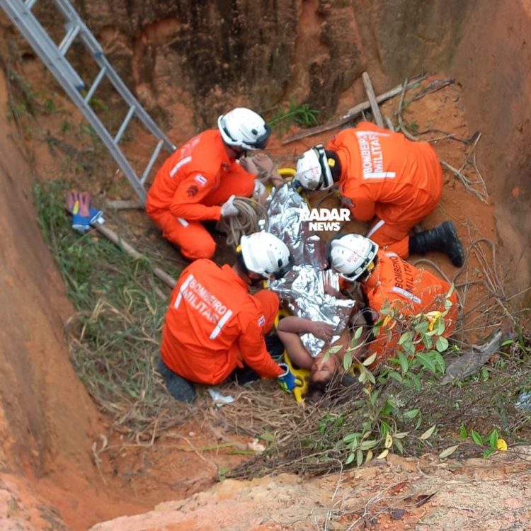 jovem é encontrada morta na mesma cratera onde foi resgatada há 18 dias