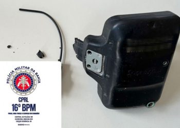 Com mandado em aberto, homem é preso pela PM em Santaluz; ele havia retirado tornozeleira eletrônica