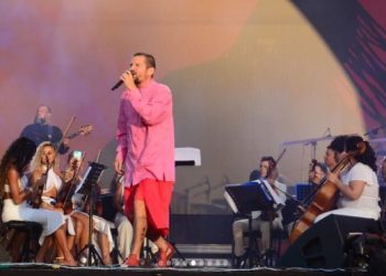 Você viu? Orquestra Santo Antônio mais uma vez fez participação com Saulo, no Festival de Verão
