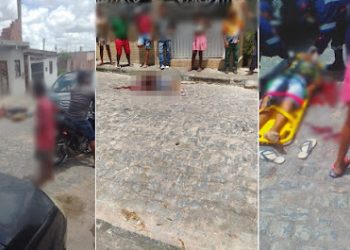 Jovem alvejado com vários tiros no centro da cidade em plena luz do dia (atualizada)