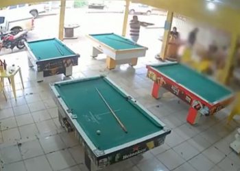 MT – Homens perdem jogo em bar, voltam armados e matam sete pessoas