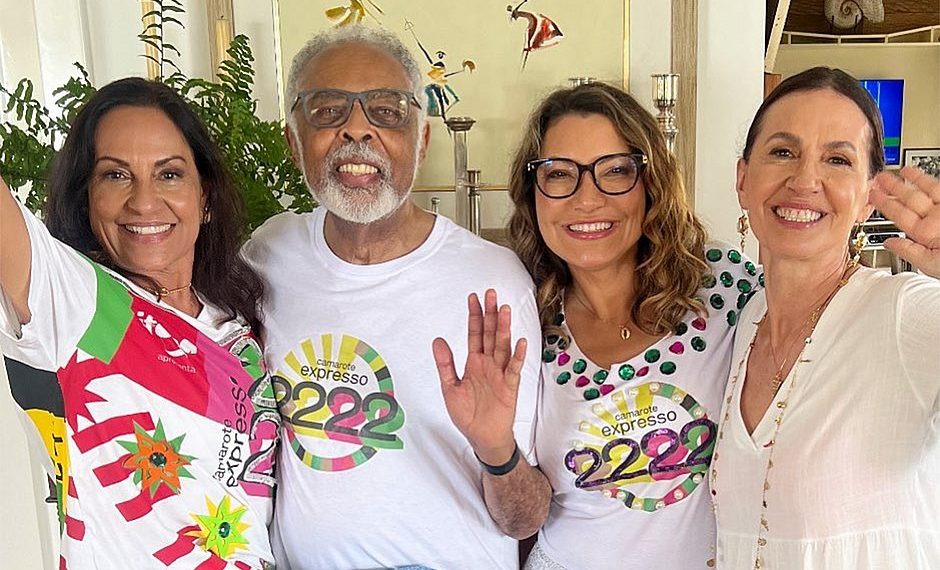 Primeira-dama, Janja da Silva curte Carnaval de Salvador ao lado de Gilberto Gil