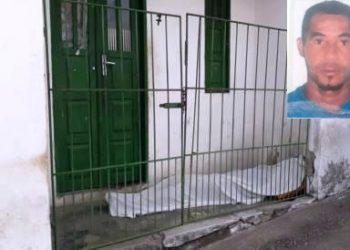 Pedreiro é baleado dentro de bar quando bebia com amigos, pula grande de casa vizinha tentando fugir mas não resiste