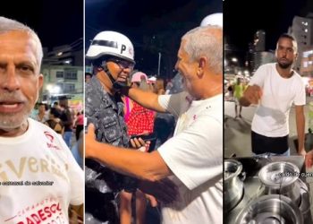 Depois de mais de 40 anos transmitindo carnaval, repórter José Raimundo foi para avenida pela primeira vez como folião