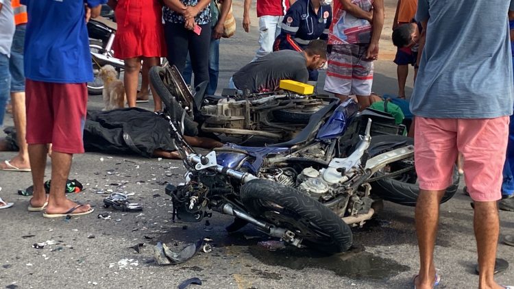 Coité – Motociclista morre e outro fica gravemente ferido em colisão envolvendo duas motocicletas na BA 120