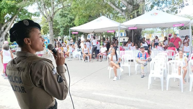 Ronda Maria da Penha participa de II Caminhada da Mulher em Serrinha