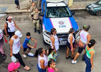 Ronda Maria da Penha participa de II Caminhada da Mulher em Serrinha