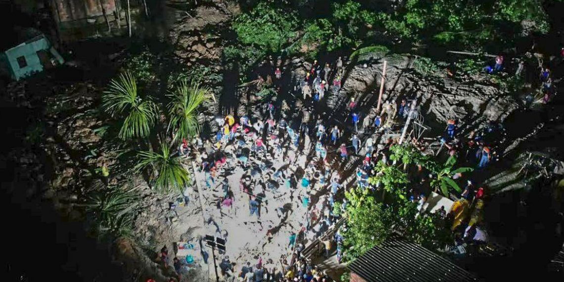 AM – Desbarrancamento deixa oito mortos em Manaus