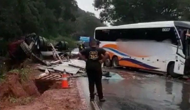 Caminhoneiro de São José do Jacuípe-BA morre em acidente no Estado de Minas