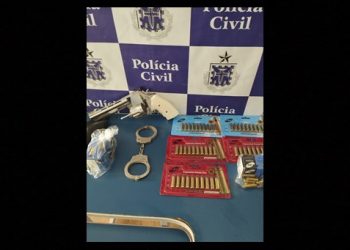 Polícia Civil prende acusado de homicídio este ano em Coité