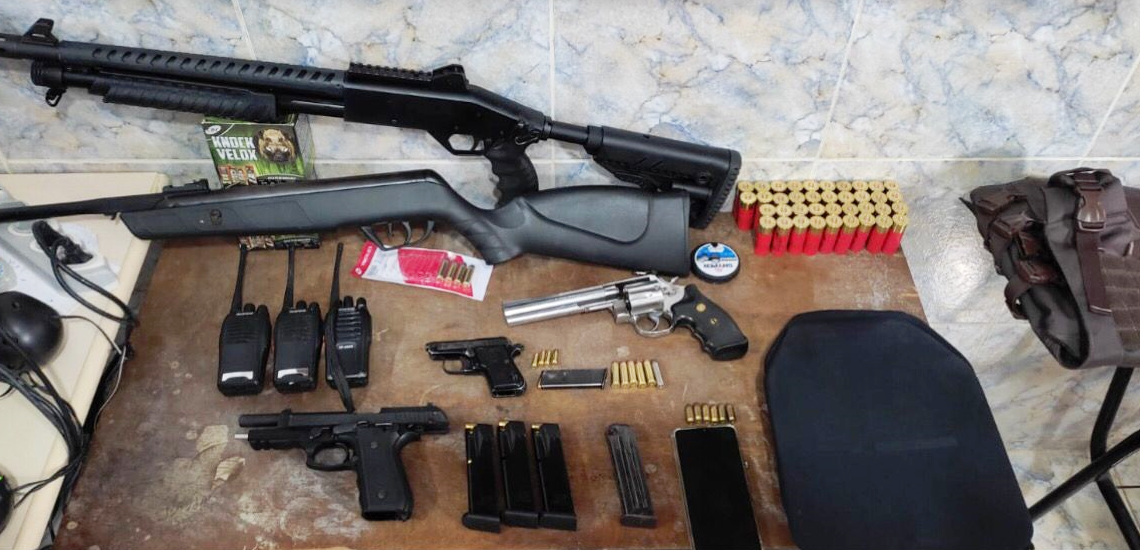 Cipe Nordeste apreende cinco armas de fogo em Monte Santo