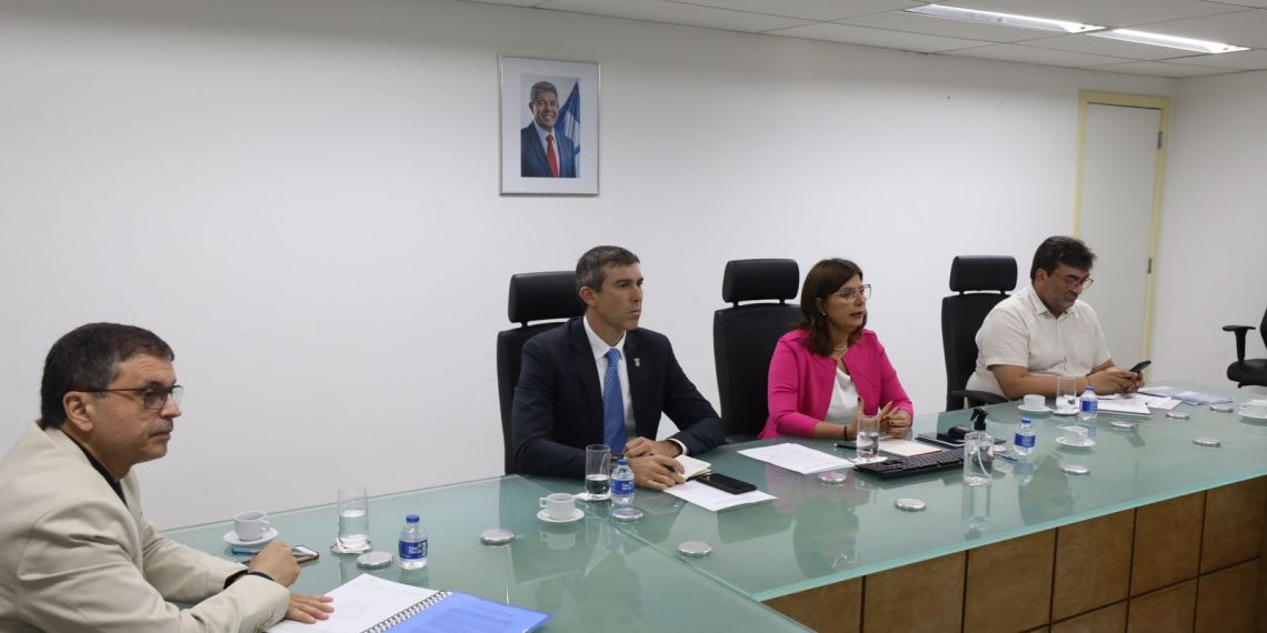 SEC e SSP se reúnem com representante de secretários municipais da Educação e apresentam ações contra violência nas escolas