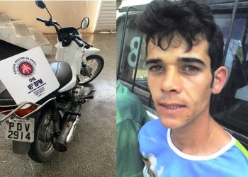 Acusado de furtar moto em Araci é preso em flagrante pela PM em Coité