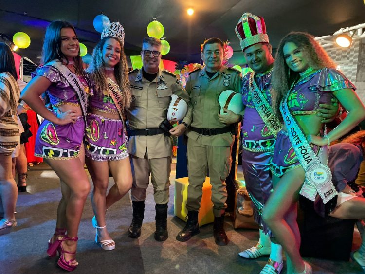 Coité Folia: Batalhão Sisaleiro garante a segurança dos foliões no primeiro dia do evento