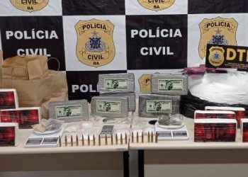 DTE de Feira apreende mais 30 kg drogas que seriam comercializada na Micareta e prende jovem em flagrante