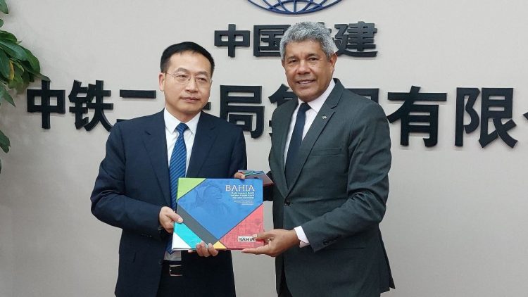 Na China, Jerônimo discute andamento da Ponte Salvador-Itaparica