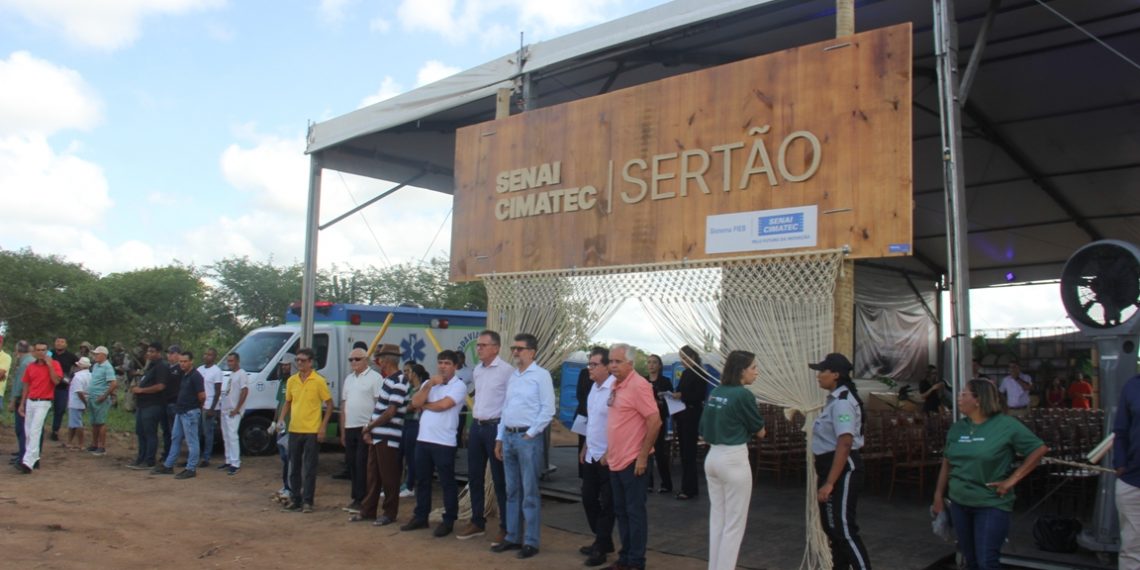 Coité I – Grande ato marca o lançamento da nova etapa do programa BRAVE e pedra fundamental do campus Cimatec Sertão